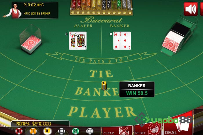 công thức tính xác suất baccarat