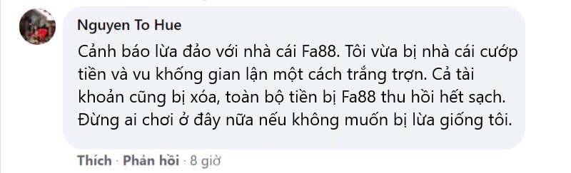 fa88 có lừa đảo