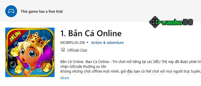 game bắn cá cho pc