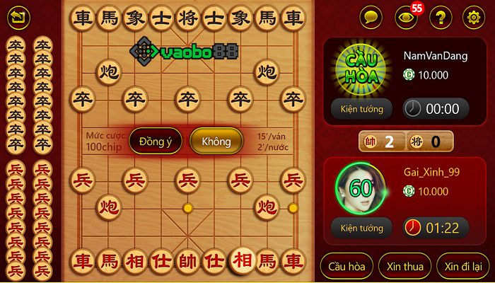 game cờ tướng tiền thật