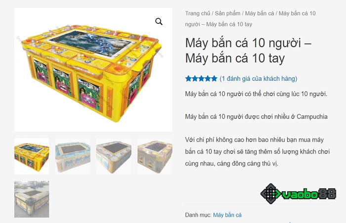 máy bắn cá 10 người chơi