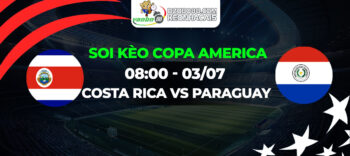 Soi kèo Costa Rica vs Paraguay 08h00 ngày 03/07: Khe cửa hẹp của Costa Rica