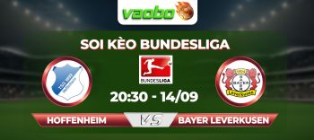 Soi kèo Hoffenheim đấu với Bayer Leverkusen 20h30 ngày 14/09: Nhanh chóng lấy lại phong độ