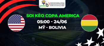 Soi kèo trận đấu Mỹ vs Bolivia 05h00 ngày 24/06: Chủ nhà khởi đầu thuận lợi