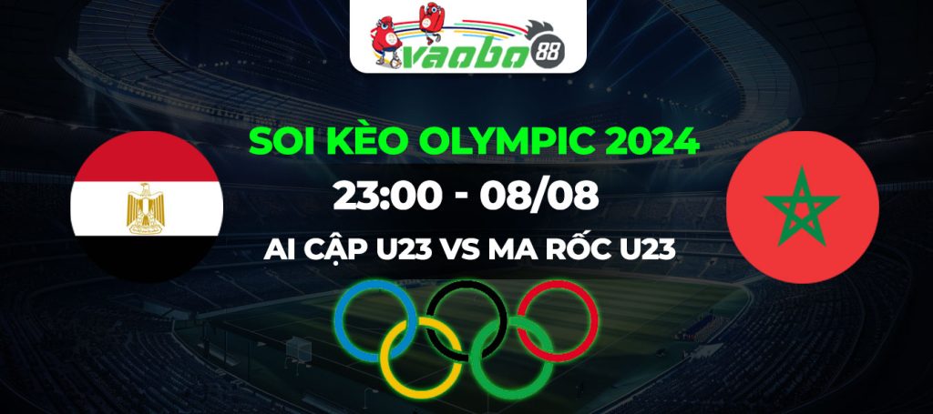 Soi kèo Olympic U23 Ai Cập vs U23 Ma Rốc tối ngày 08/08: Derby trẻ của Lục Địa Đen